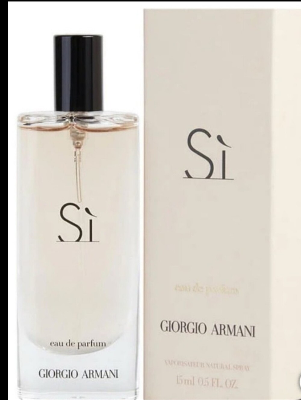 Giorgio Armani Si EDP travel size new sealed box